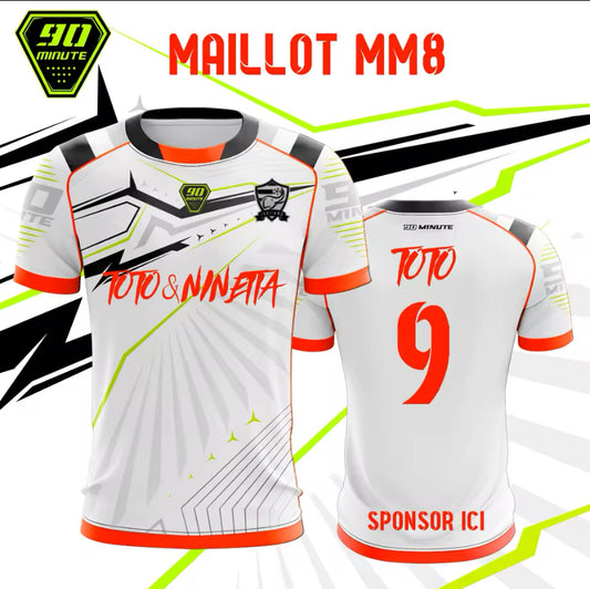 Maillot Toto Blanc