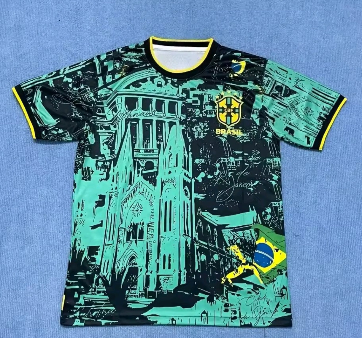 Maillot Concept Brésil Vert