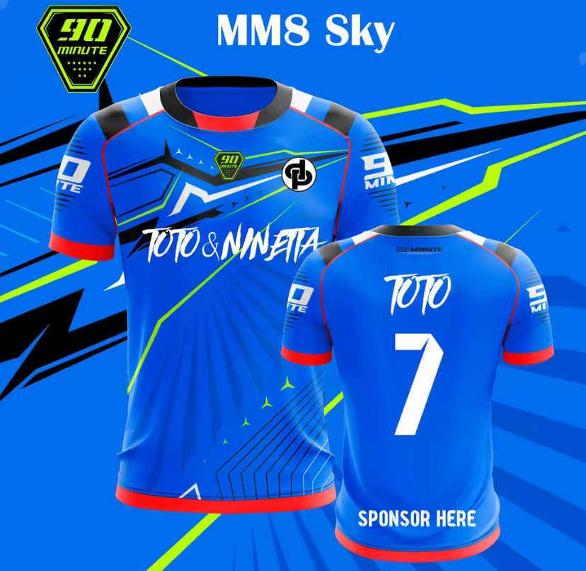 Maillot Toto bleu