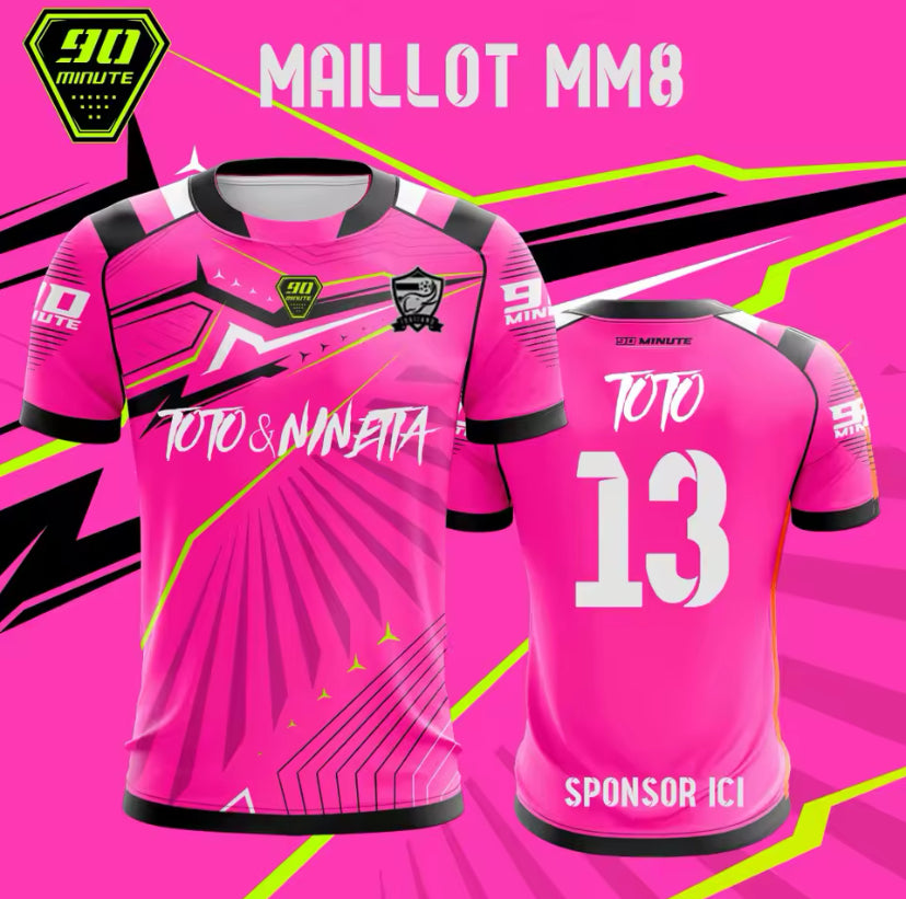 Maillot Toto rose
