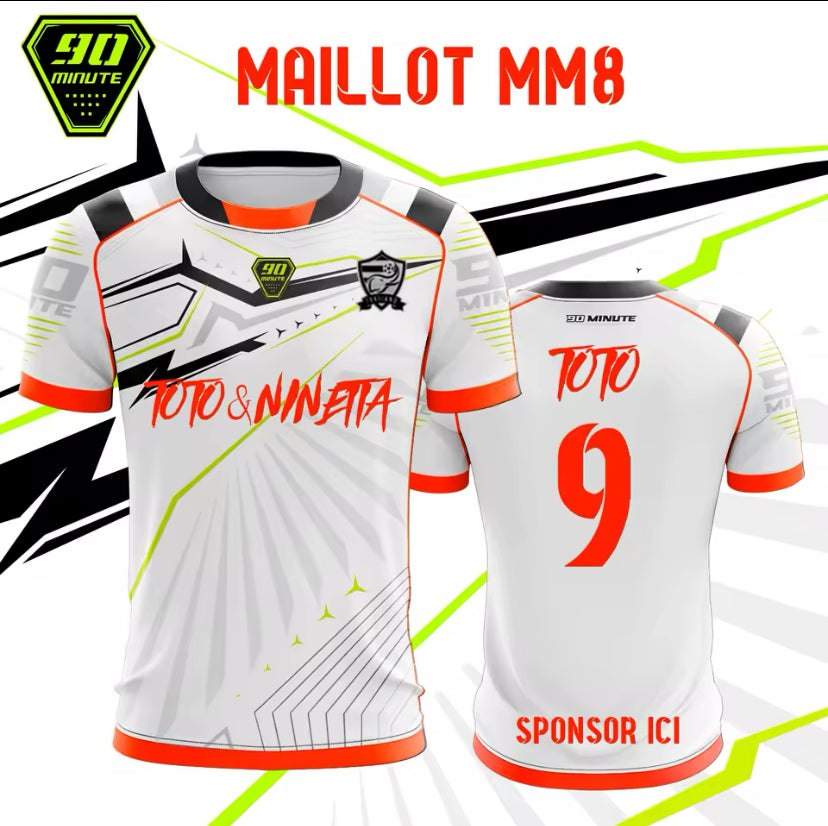 Maillot Toto Blanc